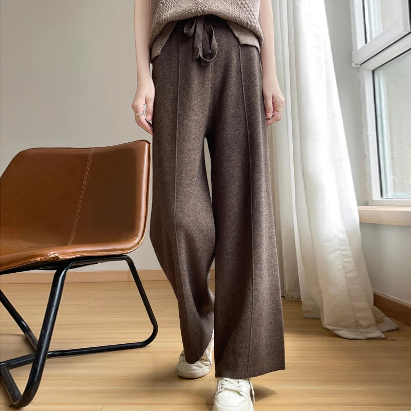 Monarque Pantaloni in Cashmere