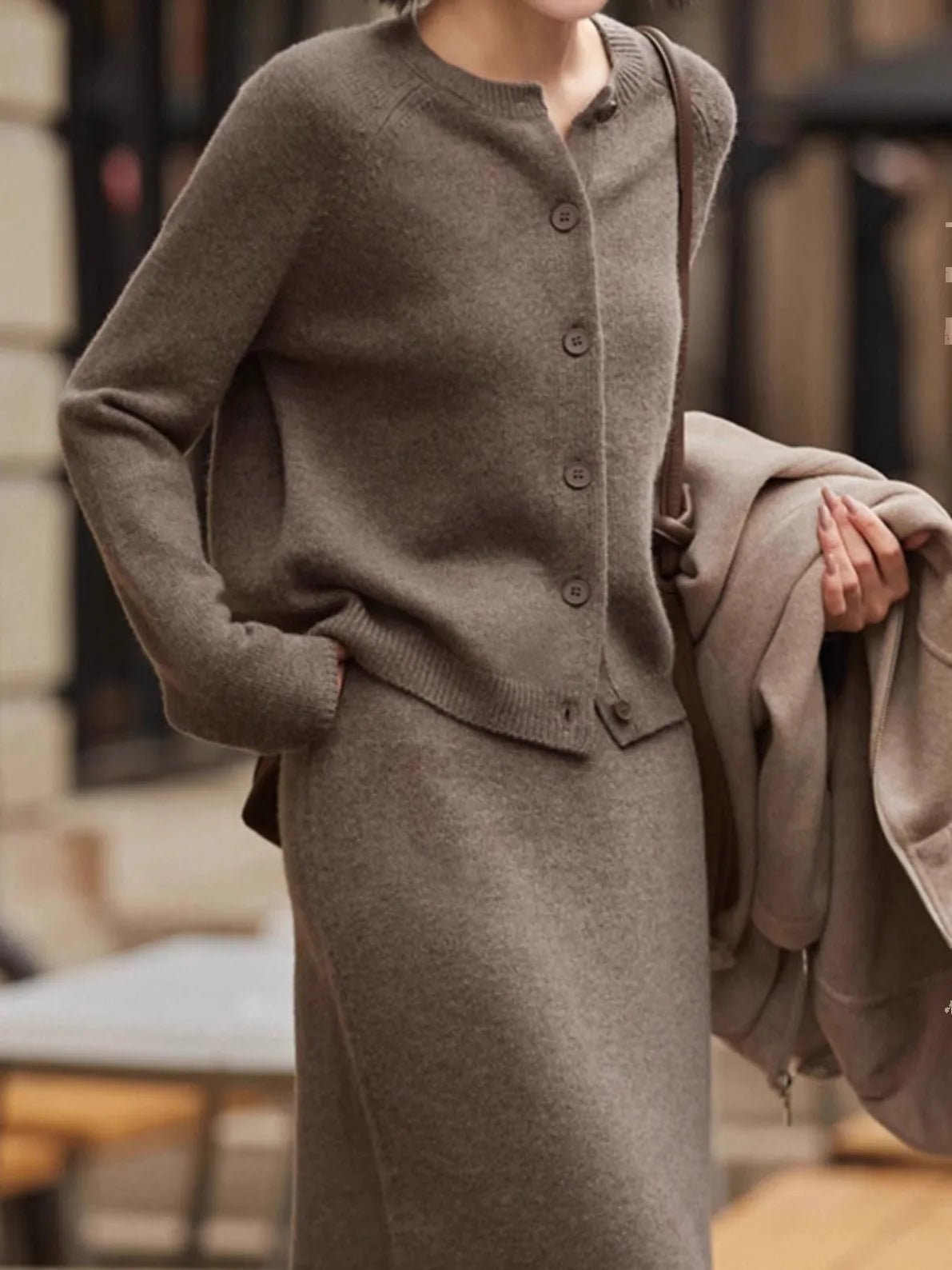 Serave Completo in Cashmere