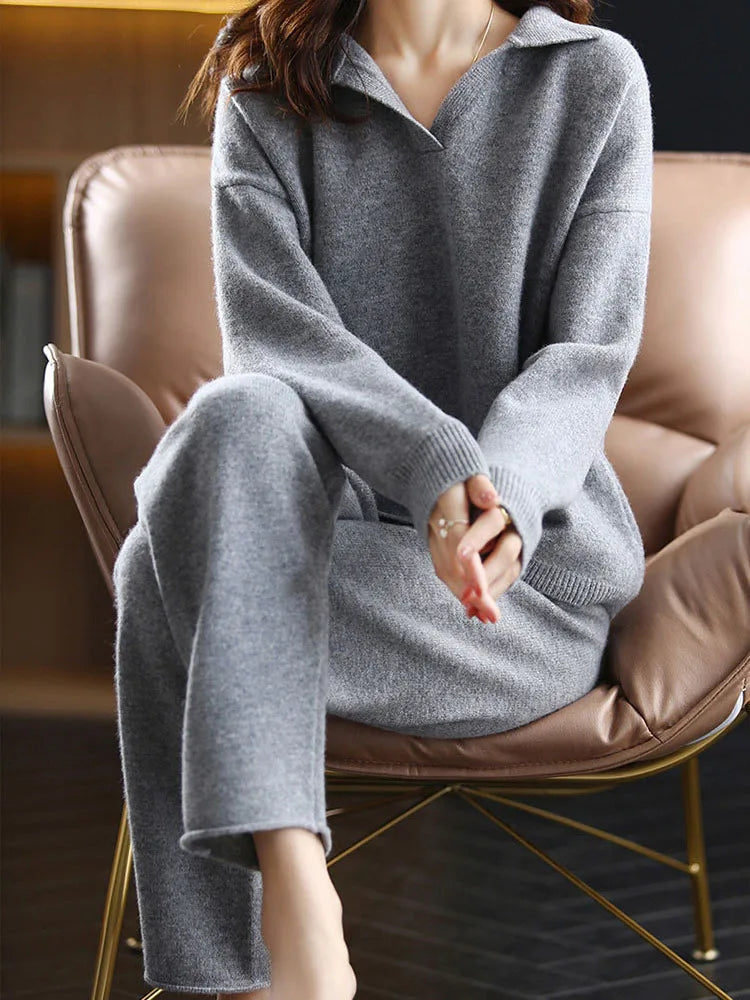 Claire Ensemble en Maille