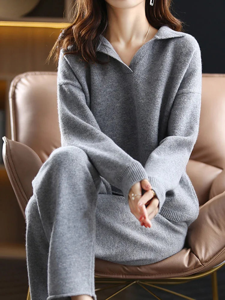Claire Ensemble en Maille